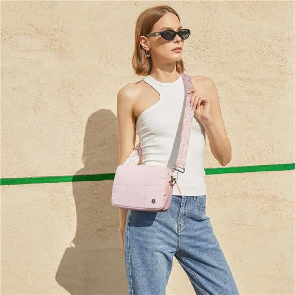 Crossbody Bags for Women Cross Body Purse with Guitar Strap Lightweight - Picture 2 of 6